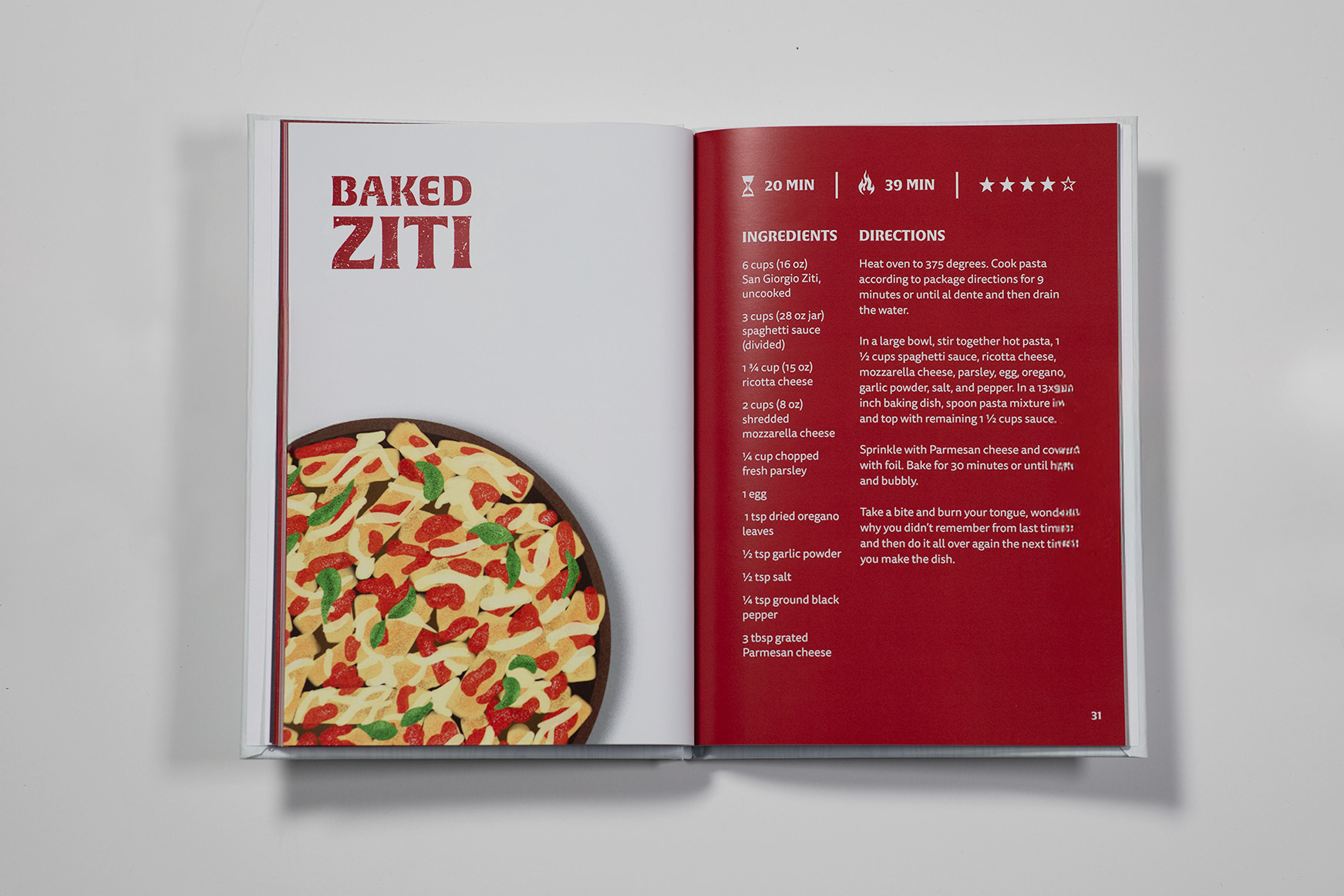 Baked Ziti Page